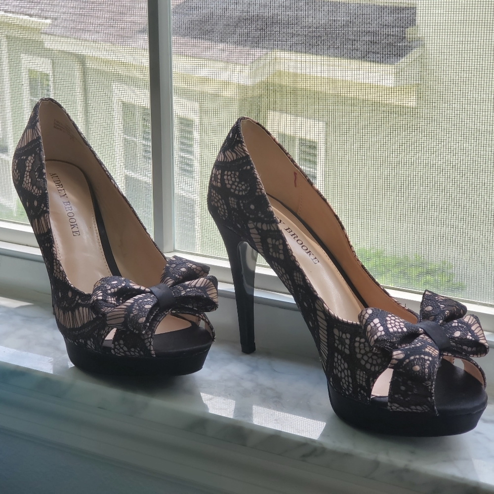Lace Heels Audrey Brooke Darcy